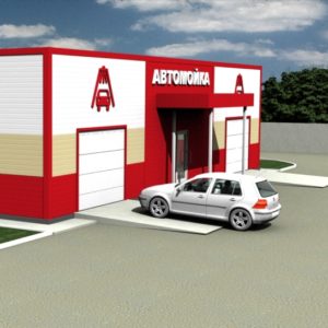 Автомойки из сэндвич-панелей